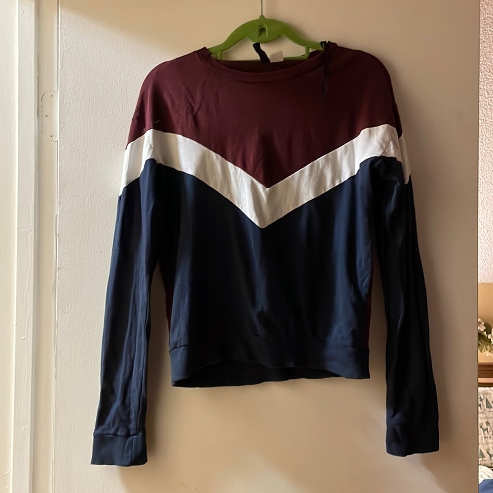 H&M Color Block size XS Long Sleeve